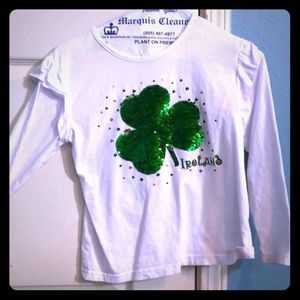 From Ireland flip sequence shamrock shirt